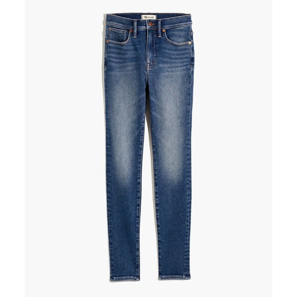 Madewell Women's 9" Mid-Rise Skinny Jeans in Fairside Wash Size 29 - Picture 4 of 12
